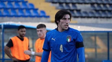 Sandro Tonali sah im Auftaktspiel die Rote Karte