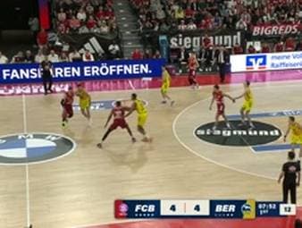 Spiel Highlights zu FC Bayern München Basketball - ALBA BERLIN
