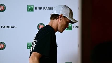 Jannik Sinner verabschiedet sich aus Paris