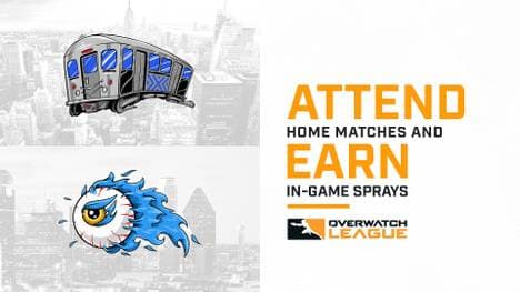 Overwatch League: Exklusive Sprays für Besucher der Heimspiele 