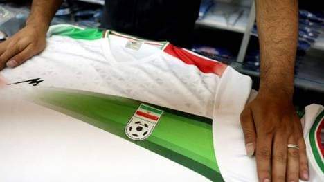 Ein Trikot der iranischen Nationalmannschaft