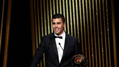 Rodri mit dem Ballon d'Or