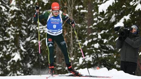 Franziska Hildebrand wird Preuß in Oberhof ersetzen