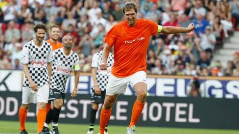 'Champions For Charity' Football Match - Nowitzki v Vettel