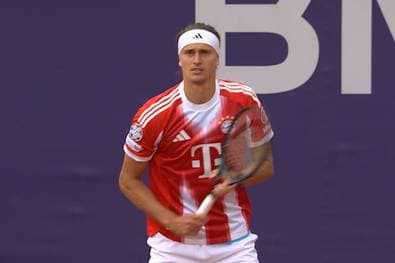 Besonderer Zverev-Auftritt im Bayern-Trikot