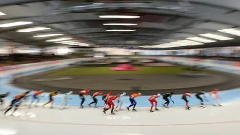 Symbolbild Eisschnelllauf