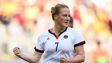 Melanie Behringer wurde 2016 mit Deutschland Olympiasiegerin