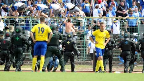 Lok Leipzig ist entsetzt über den Platzsturm