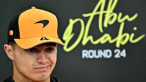Lando Norris fuhr im ersten Training die schnellste Zeit
