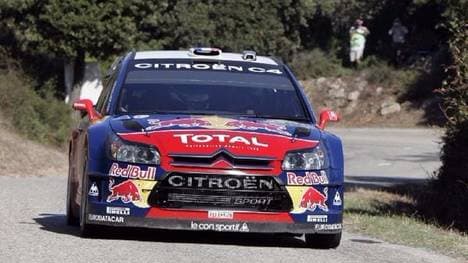 Sebastien Loeb gewann zwischen 2005 und 2008 die Rallye Korsika