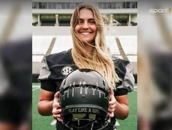 Football statt Soccer: Noch am Wochenende stand Sarah Fuller für die Vanderbilt Commodores zwischen den Pfosten - nun wurde sie in den Football-Kader der Männermannschaft ihrer Universität berufen.