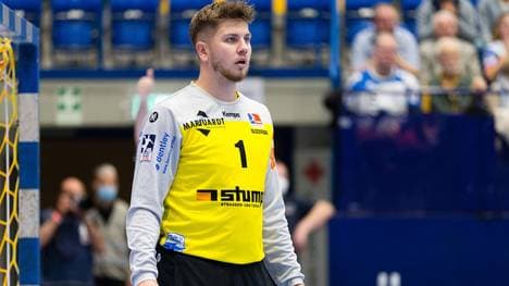 Balingens Torwart Simon Sejr