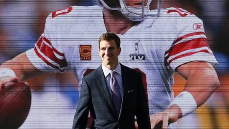Eli Manning wurde mit den New York Giants zweimal NFL-Champion