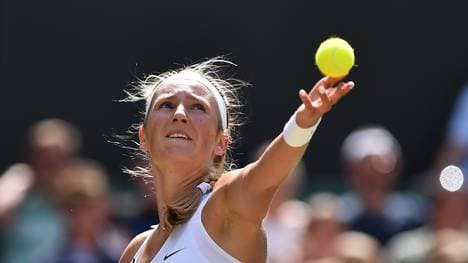 Wiktoria Asarenka spielte 2003 ihre erste Profisaison