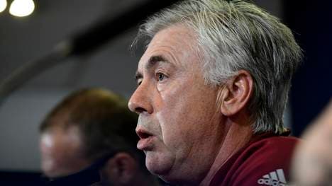 Carlo Ancelotti muss mit den Bayern gegen Wolfsburg ran