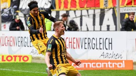 Anton Heinz (r.) ist eine tragende Säule des Aachener Aufschwungs