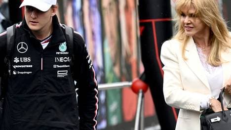 Mick Schumacher und seine Mutter Corinna