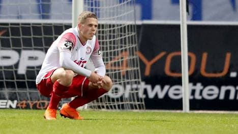 Für Joel Abu Hanna und die Kölner Fortuna rückt der Klassenerhalt in weite Ferne