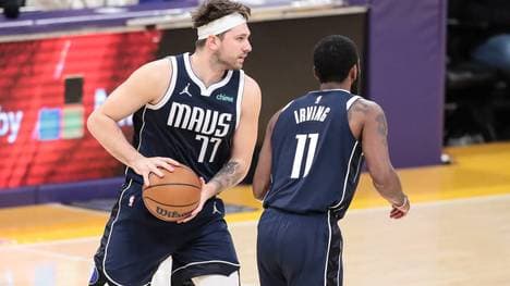 Luka Doncic und Kyrie Irving konnten die Pleite nicht verhindern