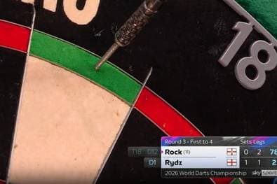 Kuriosum bei WM: "Fast besonderer als ein 9-Darter"