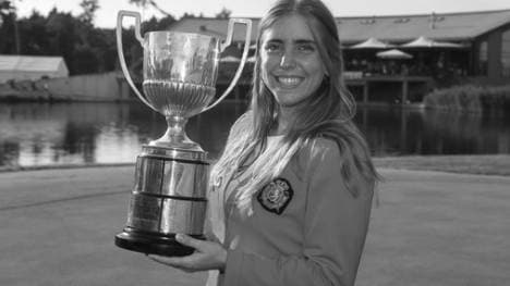 Celia Barquin Arozamena galt als eines der größten Talente im Golfsport