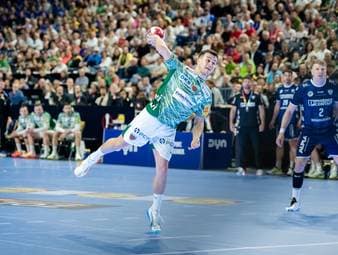 Historische Szene im deutschen Handball
