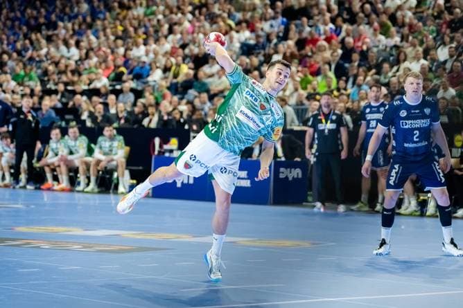 Historische Szene im deutschen Handball