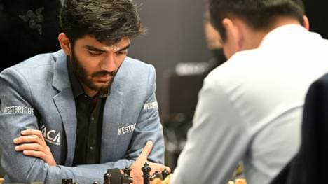 Weltmeister Dommaraju Gukesh