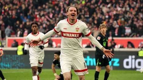 Nick Woltemade ist der Shootingstar beim VfB Stuttgart