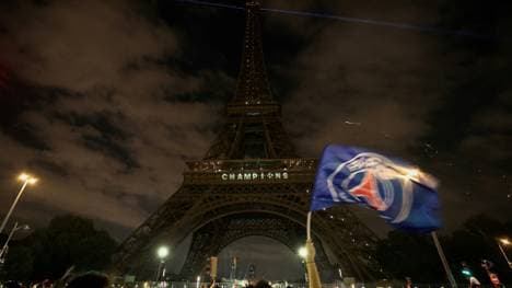 Paris feiert PSG