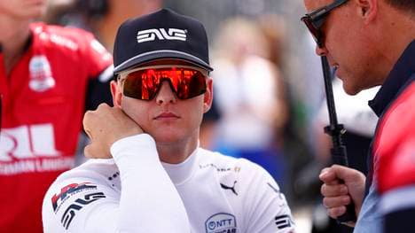 Nach seinem Debüt zufrieden: Mick Schumacher
