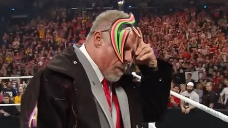 Der Ultimate Warrior bei seinem letzten WWE-Auftritt einen Tag vor seinem Tod