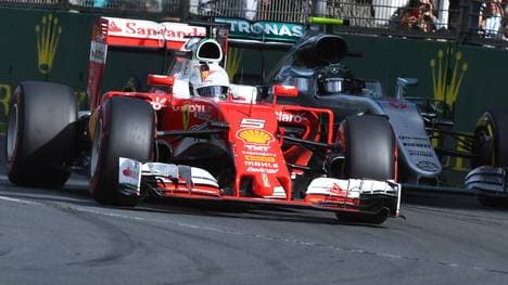 Sebastian Vettel beweist in Melbourne, dass mit Ferrari zu rechnen ist