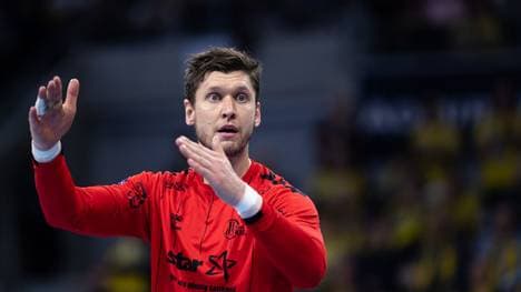 Niklas Landin kassierte gegen Erlangen nur 15 Gegentore