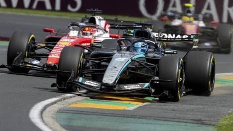 Mercedes-Pilot George Russell gewann den Saisonauftakt in Melbourne