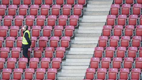 Derzeit sind keine Fans in den Stadien erlaubt