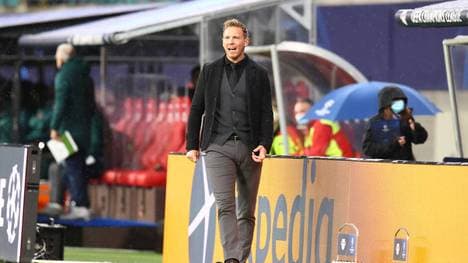 Julian Nagelsmann sah in der zweiten Halbzeit eine müde Leipziger Mannschaft