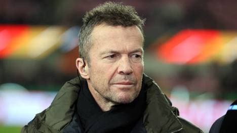 Lothar Matthäus war von der ersten halben Stunde der deutschen Mannschaft enttäuscht