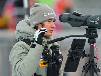 Biathlon-Bundestrainerin mahnt vor zu großen Zielen