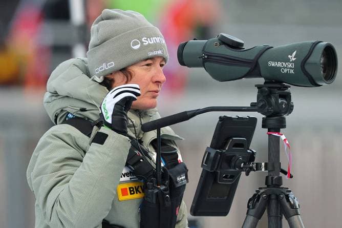 Biathlon-Bundestrainerin mahnt vor zu großen Zielen
