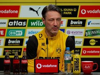 Emre Can hat sich gegen Bayern einen Kreuzbandriss zugezogen und fällt länger aus. BVB-Coach Niko Kovac gibt ein Update und äußert sich zur Vertragssituation.