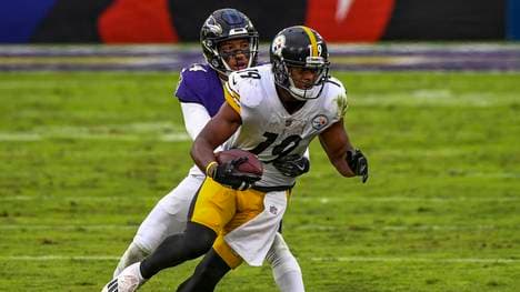 JuJu Smith-Schuster (v.) wetterte auf Social Media gegen die Spielverlegungen der NFL