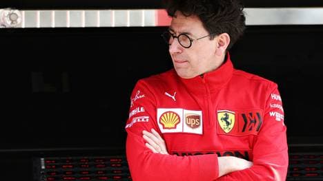 Teamchef Mattia Binotto spricht über die Defizite der Ferrari-Motoren