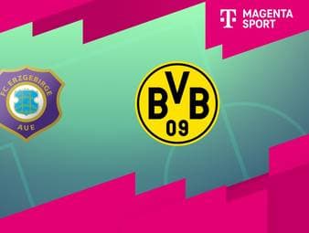 FC Erzgebirge Aue - Borussia Dortmund II: Tore und Highlights | 3. Liga