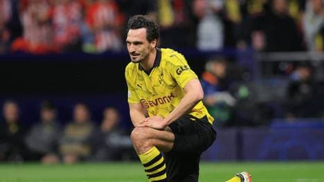 Mats Hummels sah bei seinem Jubiläum unglücklich aus 