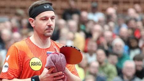 Timo Boll hadert mit seinem nachlassenden Leistungsvermögen