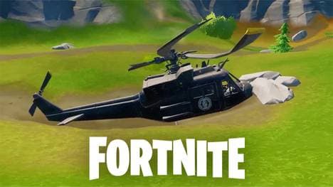 Wo ist der Hubschrauber in Fortnite? 