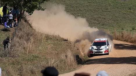 Die Schotterpisten der Australien-Rallye erfreuen sich groer Beliebtheit