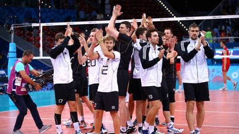 Die deutschen Volleyballer kämpfen am Sonntag gegen Bulgarien um Gold