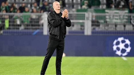Erling Haaland wurde zuletzt zum besten Stürmer der vergangenen Champions-League-Saison ausgezeichnet